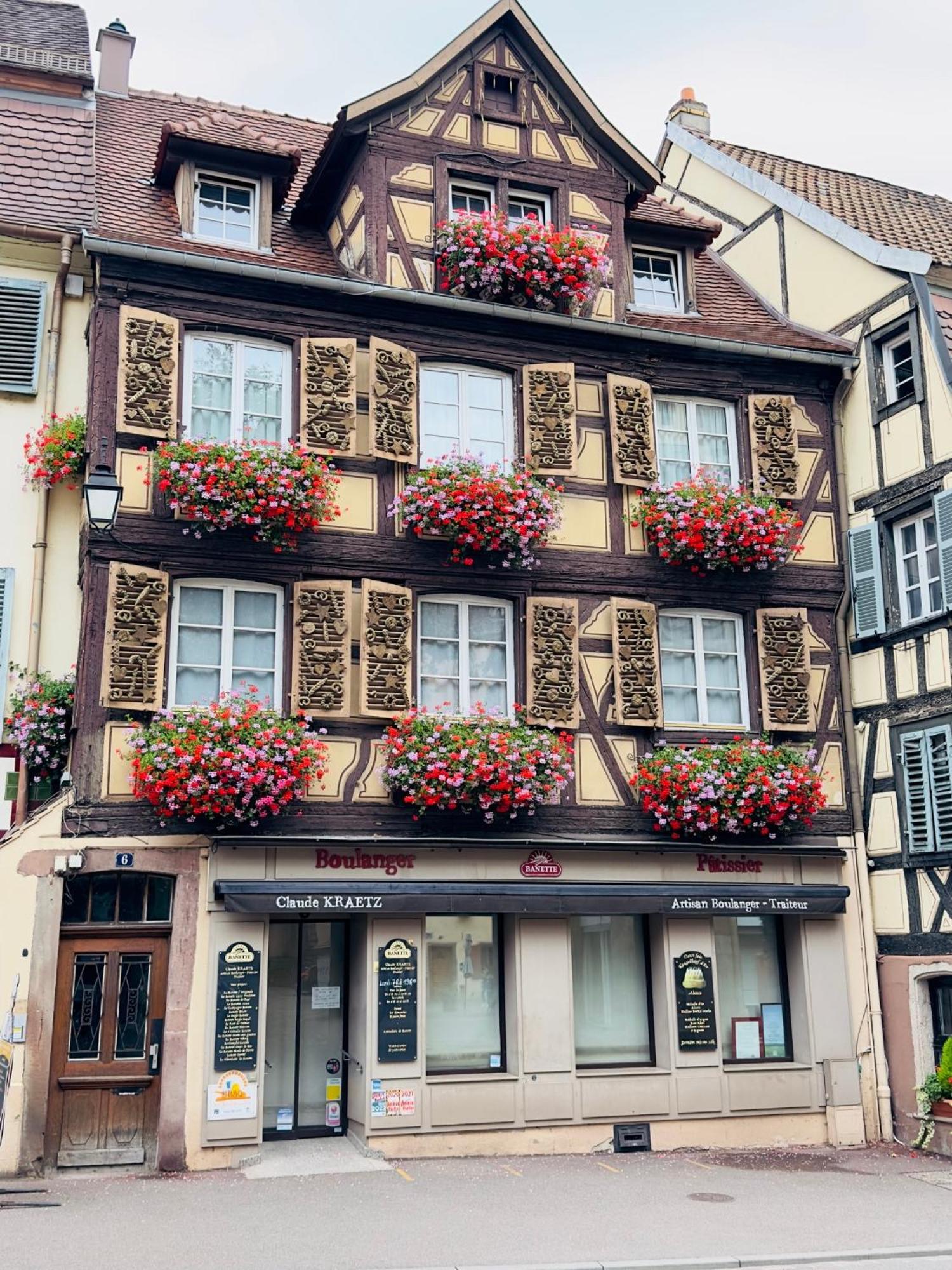 B&B Chez L'Habitant Chambre Privative Sur La Route Des Vins Tv Parking Box Velo Issenheim ภายนอก รูปภาพ